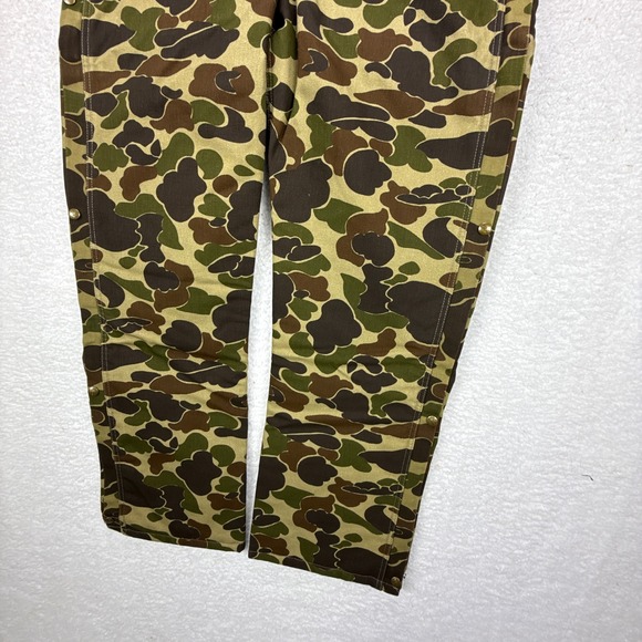 Vintage Carhartt Camo Coveralls Jumpsuit Mens 38 Tall RQ103 NWT NOS - Picture 15 of 16